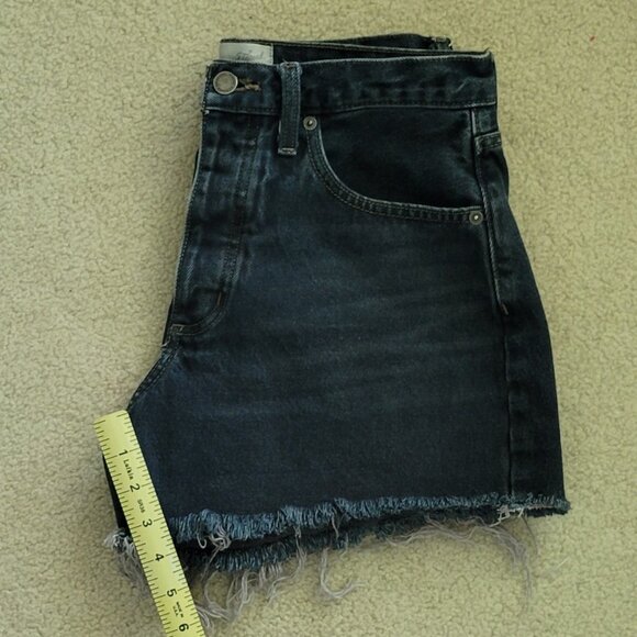 Universal Thread 90s Baggy Short Denim Jean Cut Off Button Fly Shorts Sz 4 - Picture 8 of 10
